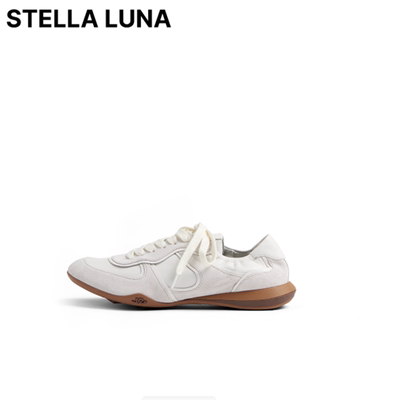 STELLA LUNA 拼接鞋面交叉条带芭蕾运动鞋 慢跑鞋 SL125065-2780