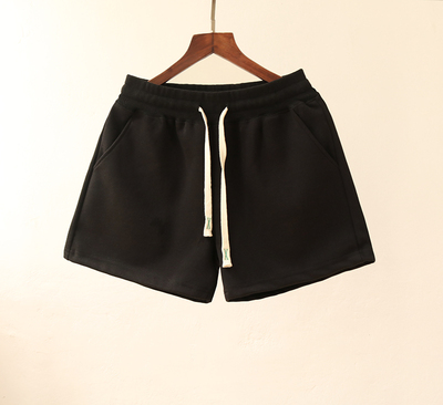 原创新款潮牌女士纯色短裤3分裤跑步热裤休闲短裤女运动短裤夏季