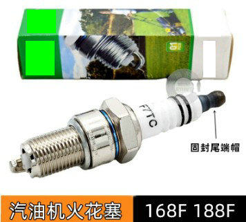 F7TC火花塞汽油发电机火花塞四冲程汽油微耕抹光机卡丁车火嘴