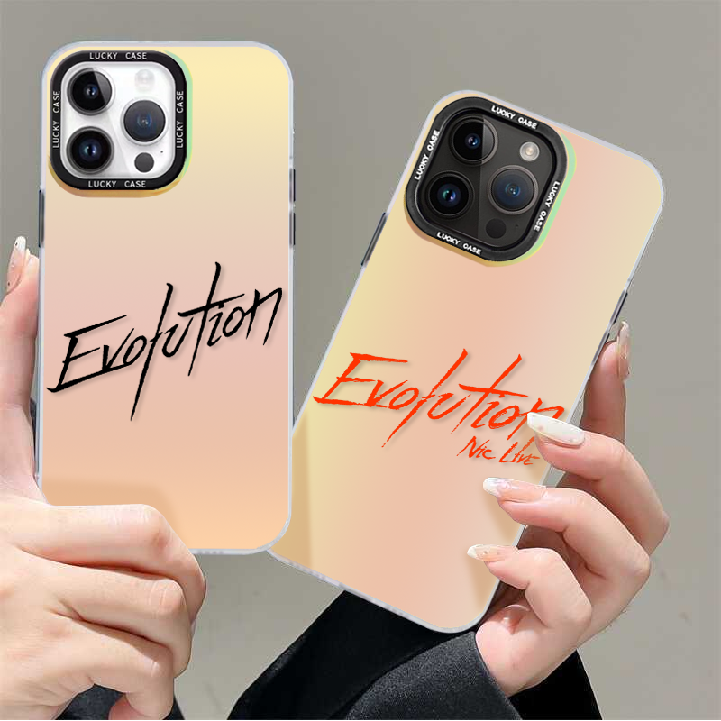 谢霆锋EvolutionNicLive同款适用苹果16promax手机壳荣耀300演唱会应援小米15个性潮男华为P70防摔渐变镭射壳