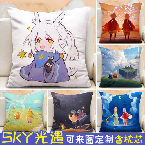 sky光遇周边抱枕头同款棉花娃娃