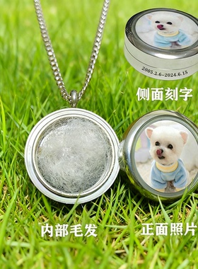宠物生命纪念项链毛发骨灰保存