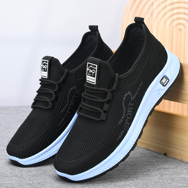 春秋老北京布鞋男士新款软底防滑耐磨爸爸鞋轻便透气休闲父亲单鞋