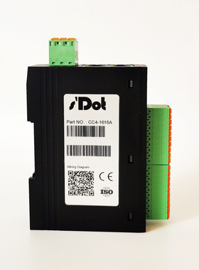 CC4-1616A实点一体式IO16入16出数字量模块CCCC-LINK协议远程模块