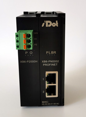XB6-PN2002ST实点插片式IO 输入输出模块 PN PROFINET协议耦合器