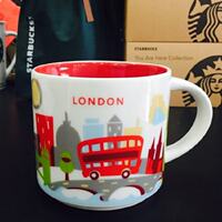 Starbucks YAH City Cup 59ml Mini Collector's Edition Ceramic Mug Paris London Japanese Children's Water Cup thumbnail 4