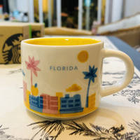 Starbucks YAH City Cup 59ml Mini Collector's Edition Ceramic Mug Paris London Japanese Children's Water Cup thumbnail 7