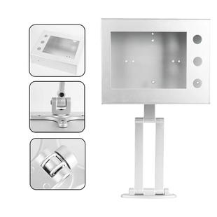 7寸铝合金安装盒威纶人机界面盒子触控屏控制箱10寸PLC壁挂电控箱