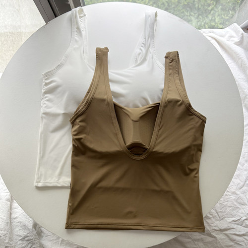 大U型形美背内衣爆款露背抹胸