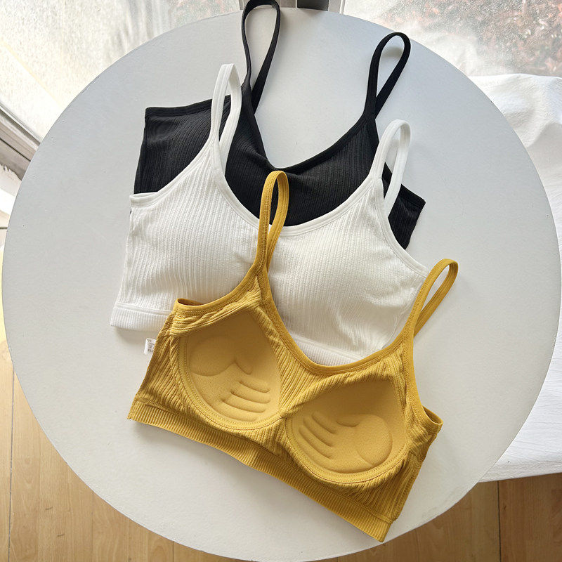 女士夏季轻薄款一体式防走光美背吊带抹胸内衣带固定杯胸垫小背心,女士内衣/男士内衣/家居服,抹胸,淘宝优惠券,粉丝福利购,淘宝优惠卷