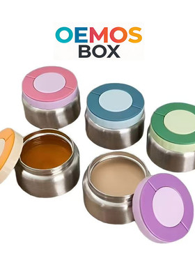 Omiebox同款粥杯汤杯带饭汤盅304双层不锈钢饭盒餐盒带盖密封盒