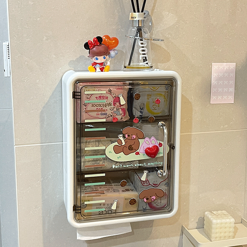 卫生间厕纸盒厕所纸巾盒卷筒壁挂式专用马桶边装卫生巾收纳置物架,家庭/个人清洁工具,卷纸器/纸巾架,淘宝优惠券,粉丝福利购,淘宝优惠卷