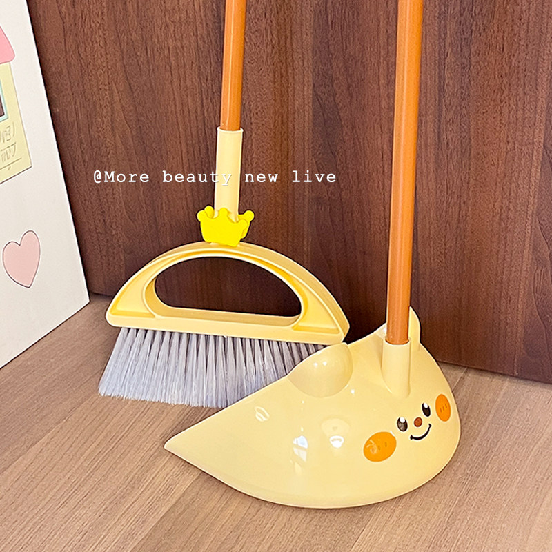 可爱扫把簸箕家用套装组合结实耐用扫地小笤帚单个垃圾铲不沾头发