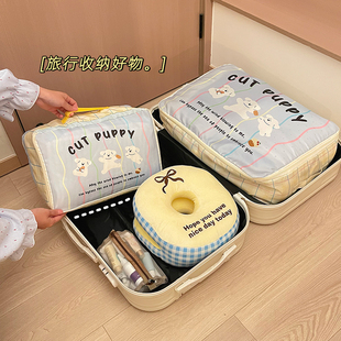 旅行收纳袋防水衣物整理包可压缩衣服分装行李箱旅游出门方便携带