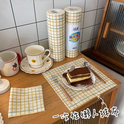 taobao agent Lazy wipes wet and wet, water washing thick kitchen supplies disposable dishes, non -woven fabric cleaning home