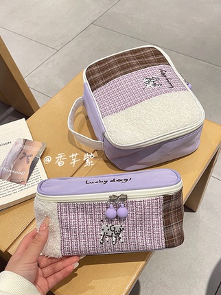 2025 New Model Cosmetic Bag for Women, High-End Portable Travel Makeup Brush and Skincare Product Storage Bag, Large Capacity, Non-Collapsible