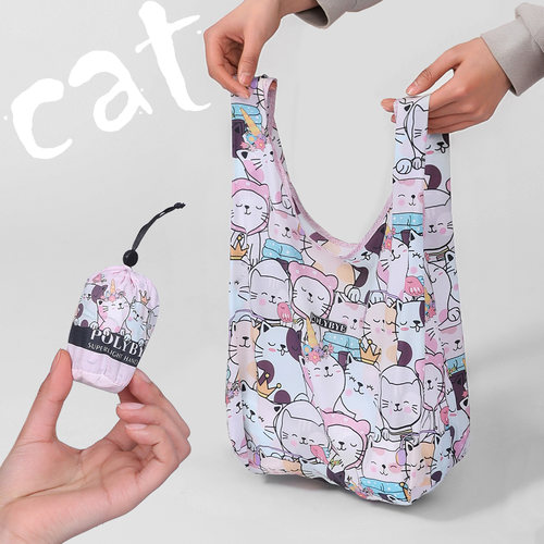 可爱猫咪超薄迷你环保