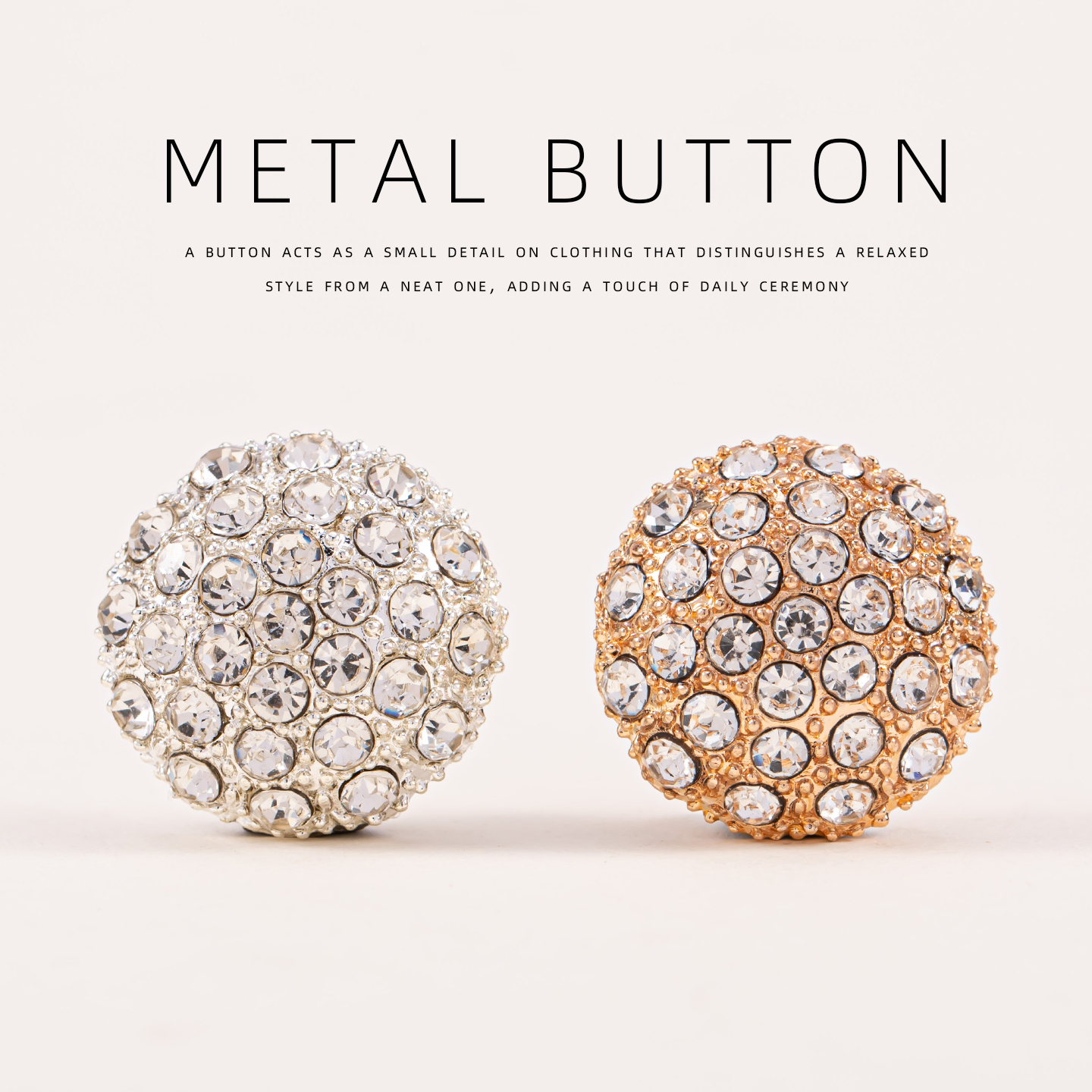 TTT高端精致时尚大衣扣子