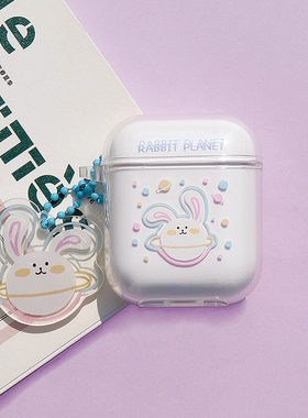 低价清仓 /透明AirPods保护套1/2代 pro「Twinkle Story/兔星球」原创耳机壳