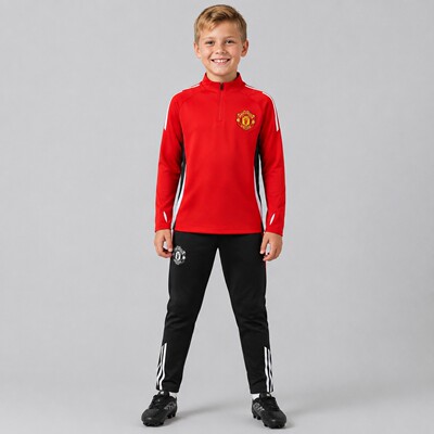 Manchester United Kids' Home Kit2627秋冬款长袖儿童足球服套装