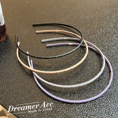 韩国进口气质舒适不夹头纤细闪钻带齿发箍压发基础洗脸防滑发卡女