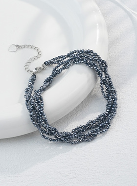 Winy2025春夏新品幽蓝絮语手链女时尚简约小众百搭送女友闺蜜礼物