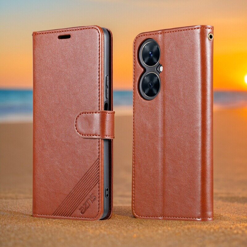 适用华为麦芒20手机壳翻盖式皮套防摔保护套软壳男女复古皮夹全包边新品5G折叠双面外壳