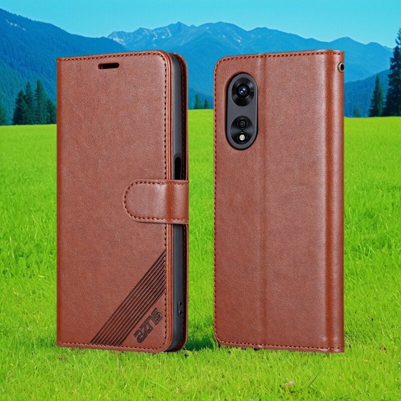 适用oppo A1Pro 5G手机壳翻盖式防摔全包皮套华为可插卡钱包款式保护套男女时尚软胶简约皮夹