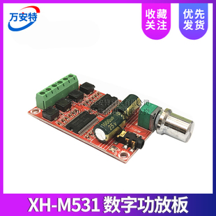 双核芯片组 雅马哈数字功放板 高解析D类高清音频放大板 M531