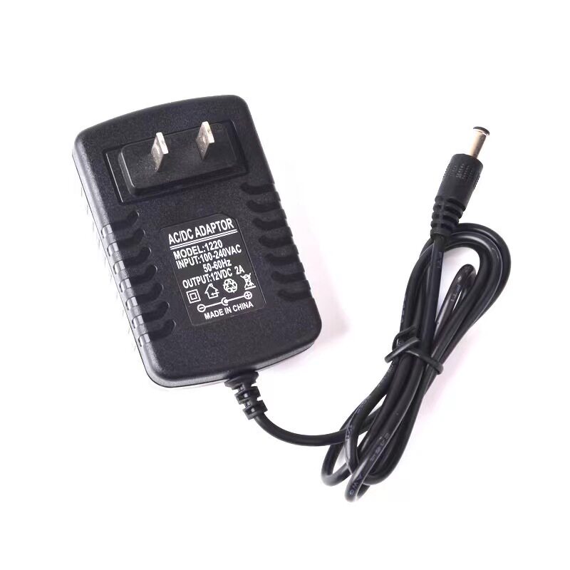 适用12V2A倍安康腰椎治疗仪电源线腰部按摩器充电器电源适配器线