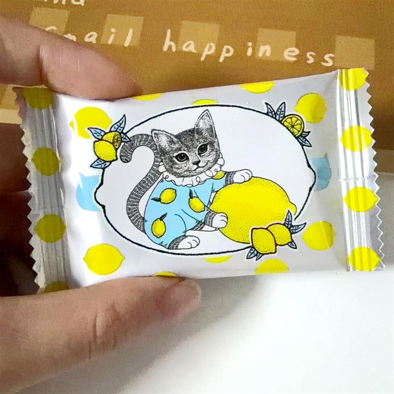 香水柠檬夹心饼干黄油猫酪追剧休闲解馋健康零食品营养小吃