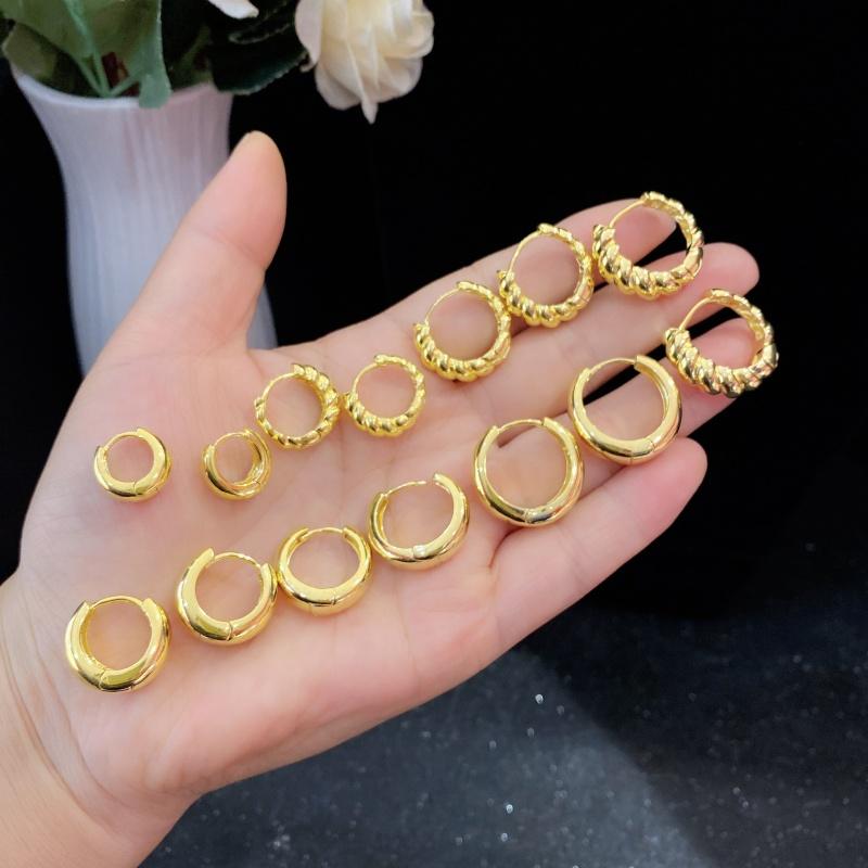 不易掉色耳包铜欧美女耳扣耳圈