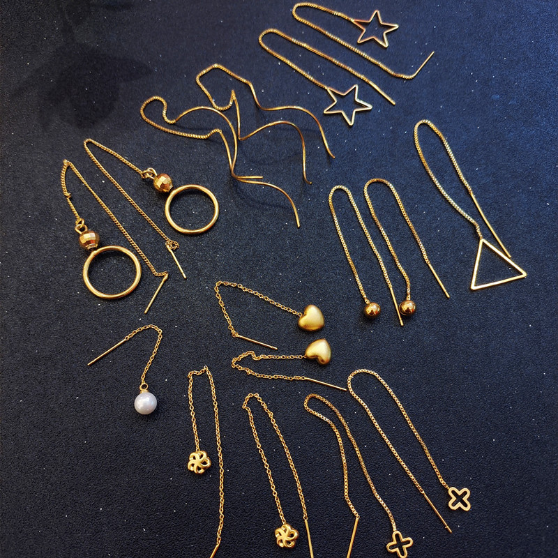 气质简约时尚大气耳线保色蝴蝶