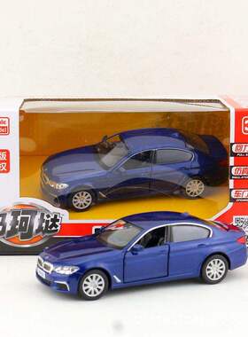 新款 裕丰马珂垯5寸合金汽车M550i轿车金属儿童玩具模型车开窗盒