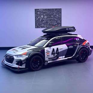 新款 车致合金1比24奥迪RS6改装版带声光玩具汽车模型摆件礼物
