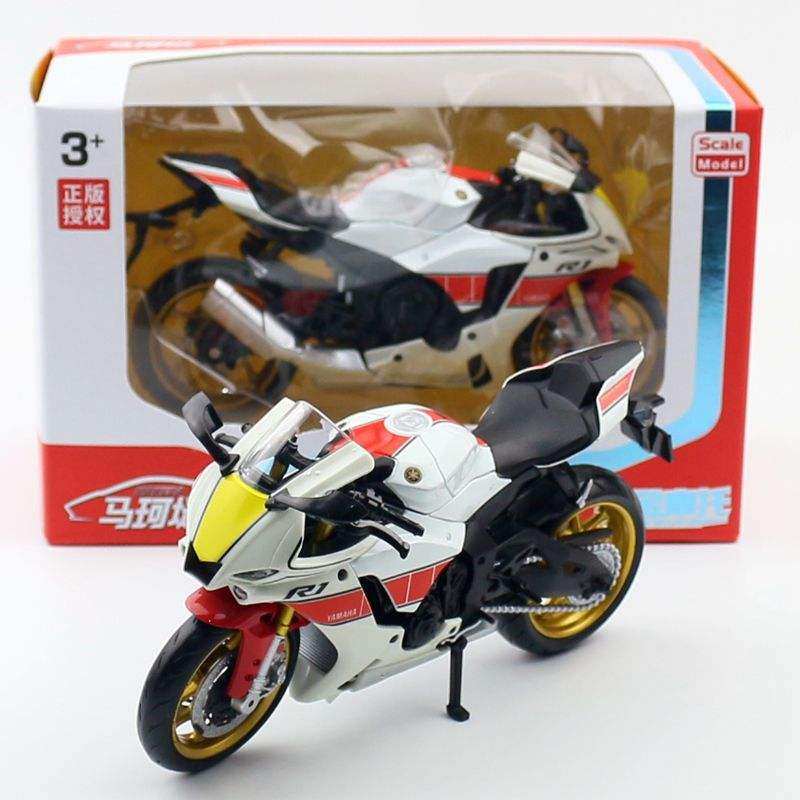 新款 1/雅马哈YZF-R1M摩托车合金儿童玩具模型裕丰马珂垯1:12摆件,模玩/动漫/周边/娃圈三坑/桌游,火车/摩托/汽车模型,淘宝优惠券,粉丝福利购,淘宝优惠卷