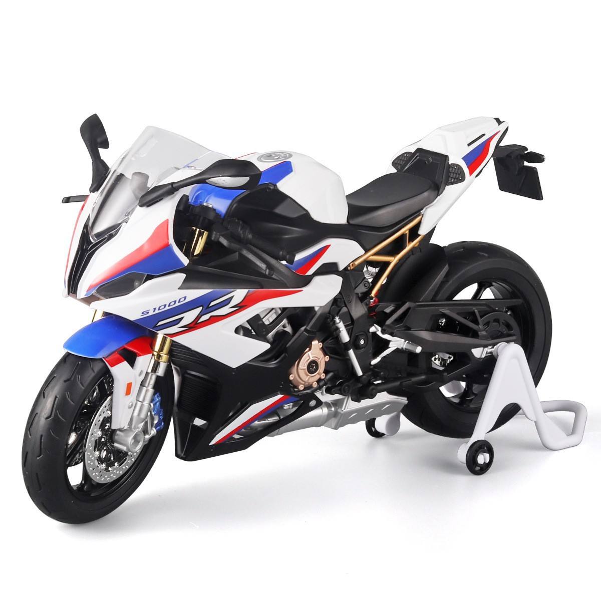 新款 1:9宝码S1000合金模型时尚潮玩收藏摆件秋天第一款摩托车