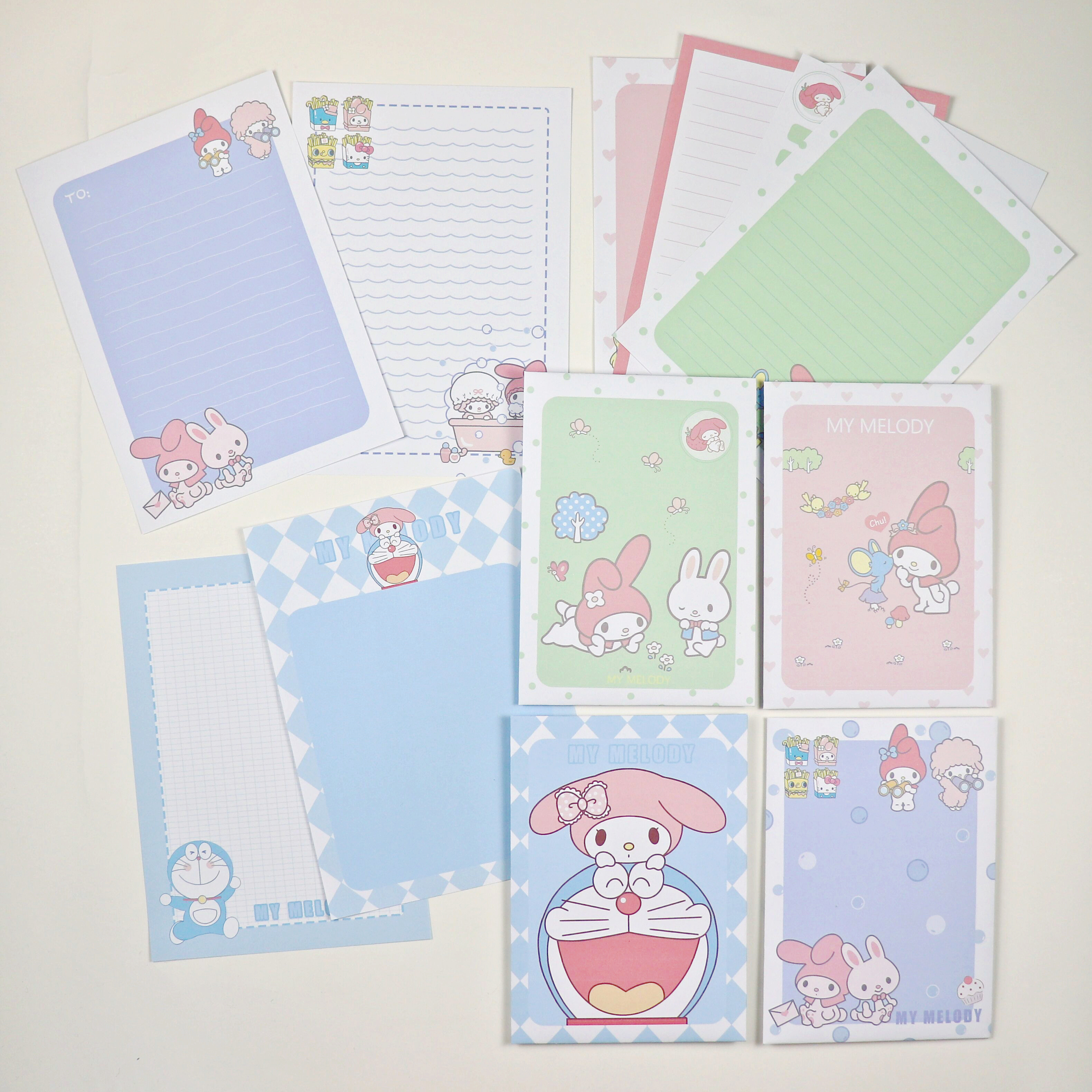 卡通美乐蒂信纸信封套装A5稿纸