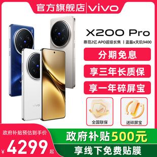 旗舰5G闪充拍照手机 新品 x200 pro vivo旗舰店 vivo 迷你 x200pro
