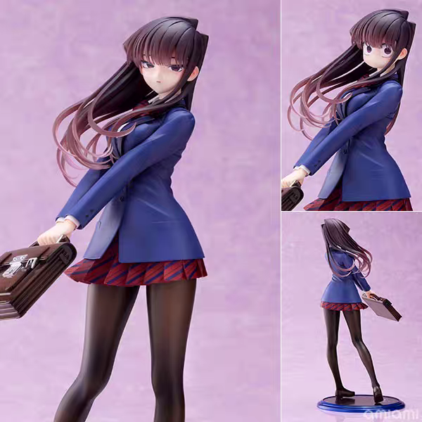 正版WAVE 古见同学有交流障碍症 古见硝子 校服 日版 正品 手办