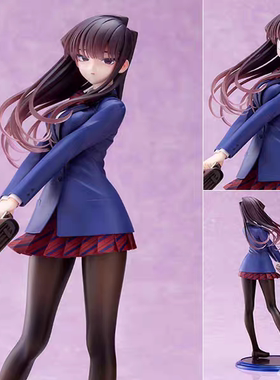 正版WAVE 古见同学有交流障碍症 古见硝子 校服 日版 正品 手办