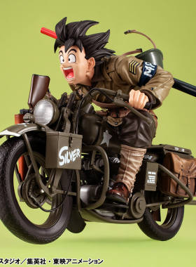 MegaHouse MH 桌面系列 DRMC EX 龙珠Z 孙悟空 摩托车手办 手办
