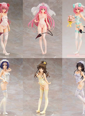 ToLOVE 出包王女 菈菈 梦梦 娜娜 古手川唯 婚纱 正品 手办 mf