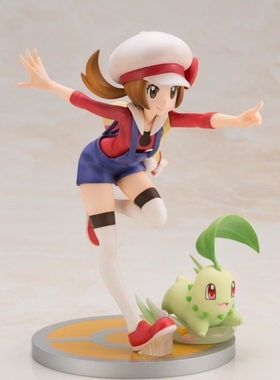 正版 寿屋 ARTFX J 精灵宝可梦 口袋妖怪 琴音 菊草叶 手办