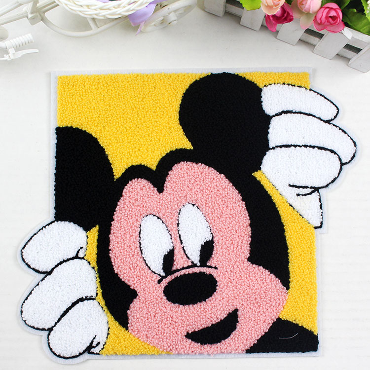 DIY布贴米奇装饰衣服明星同款