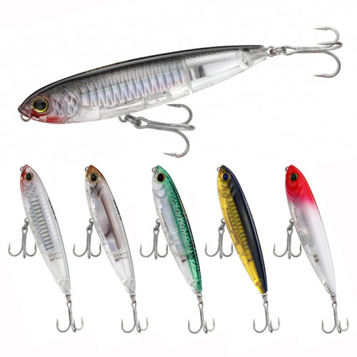 阿穗日本   3DF100mm/17.5g 路亚饵浮水铅笔 之子狗鱼饵9071