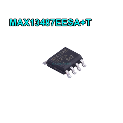 MAX13487EESA+T SOIC-8 MAX1348 RS-485/RS-422收发器芯片 原装