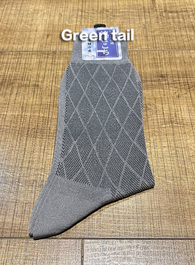 日式商务绅士 正装男士 丝光棉 中筒男袜 S872064