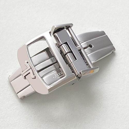 代用原装积快拆表扣家月相大师精钢折叠扣约会皮带蝴蝶扣14 18mm