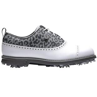 代购Footjoy女士高尔夫球鞋防滑轻便耐磨舒适缓震系带黑白配色